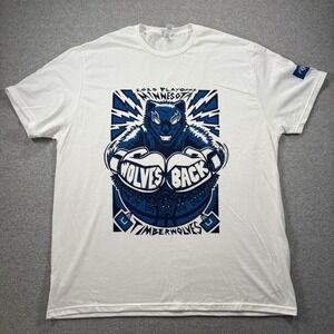 Minnesota‎ Timberwolves 2025 Playoffs Game Day T-Shirt XL Crunch Boxing